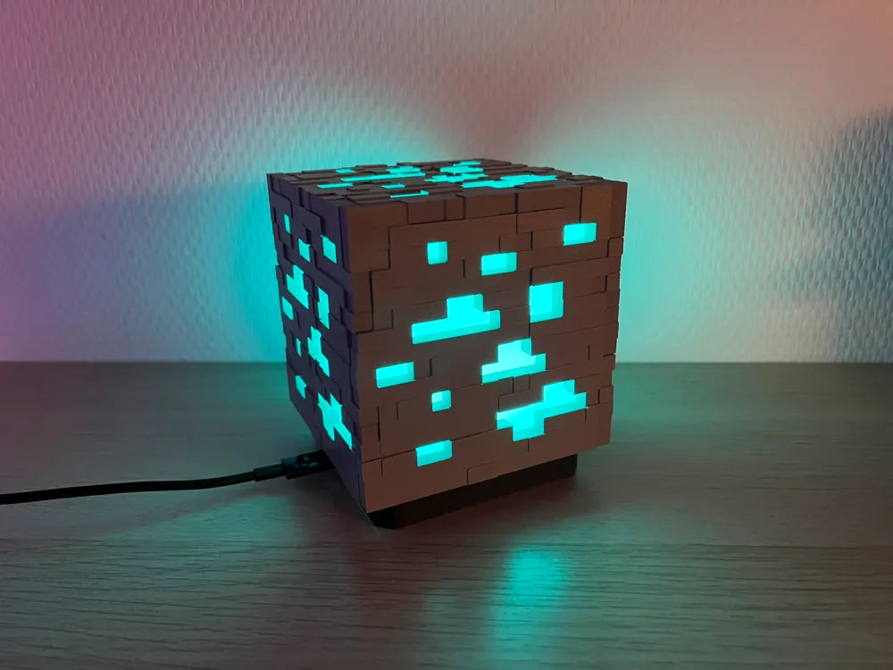 Lampe de minerai Minecraft