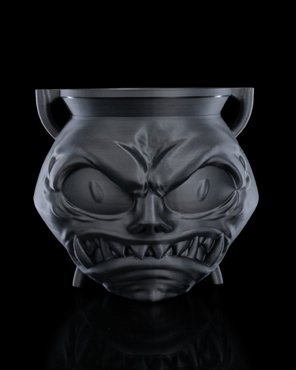 Angry Cauldron Candy Holder