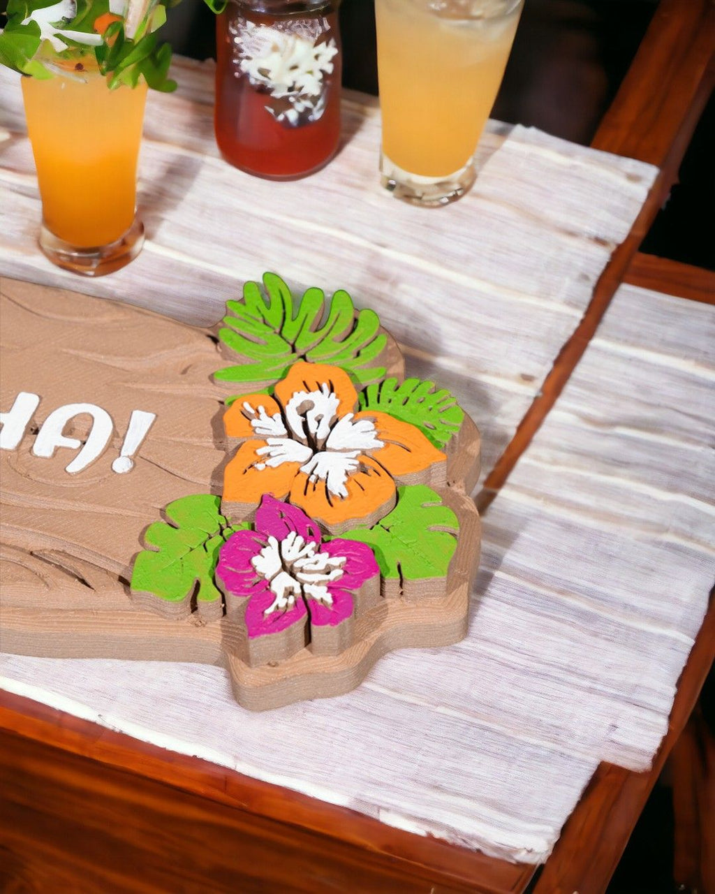 Hawaiian Customizable Plaque