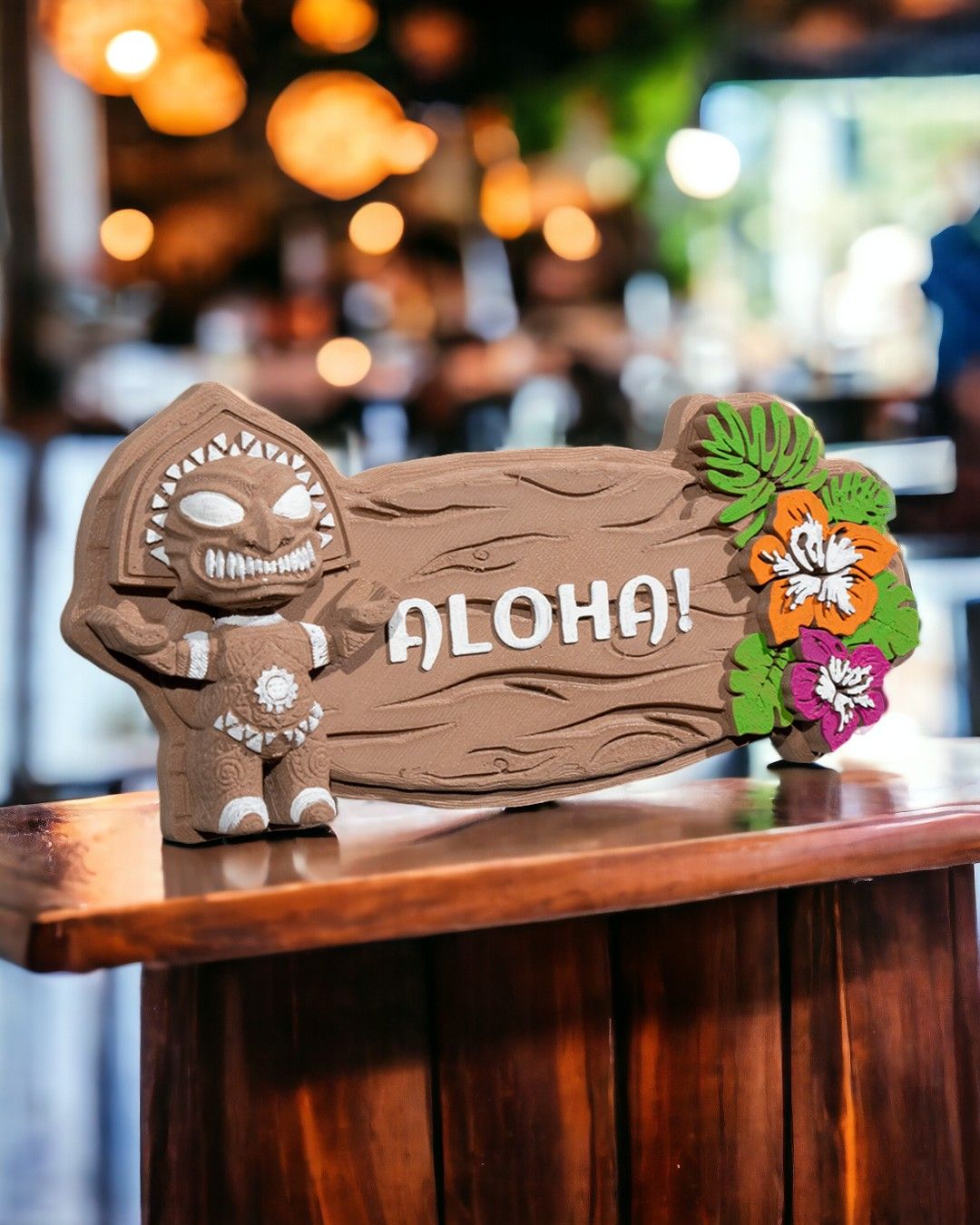 Hawaiian Customizable Plaque