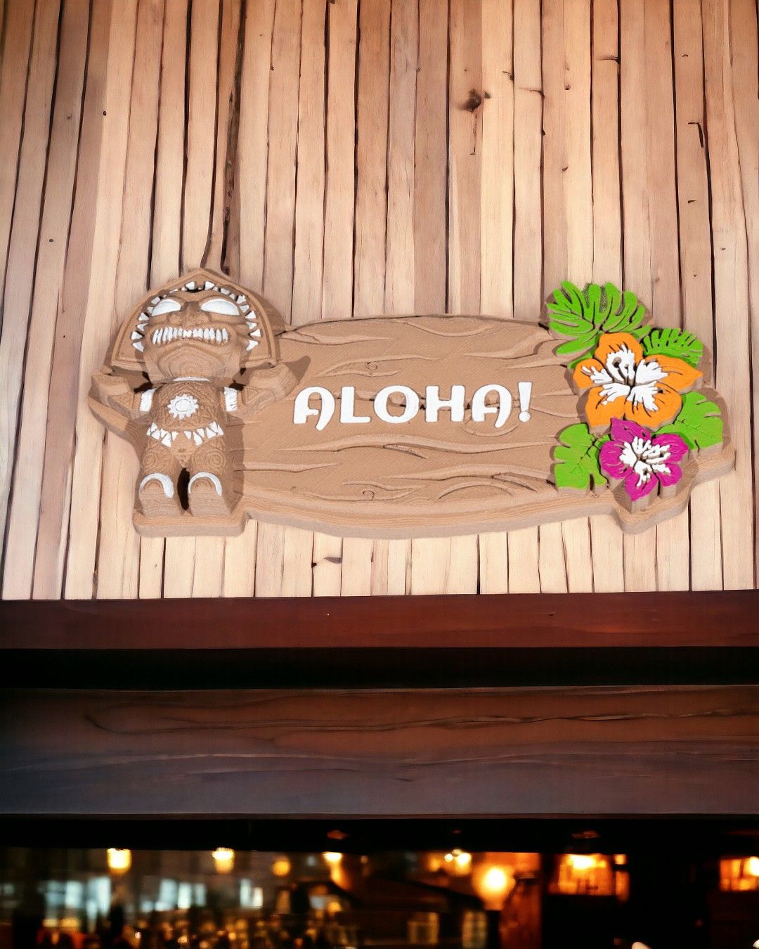 Hawaiian Customizable Plaque