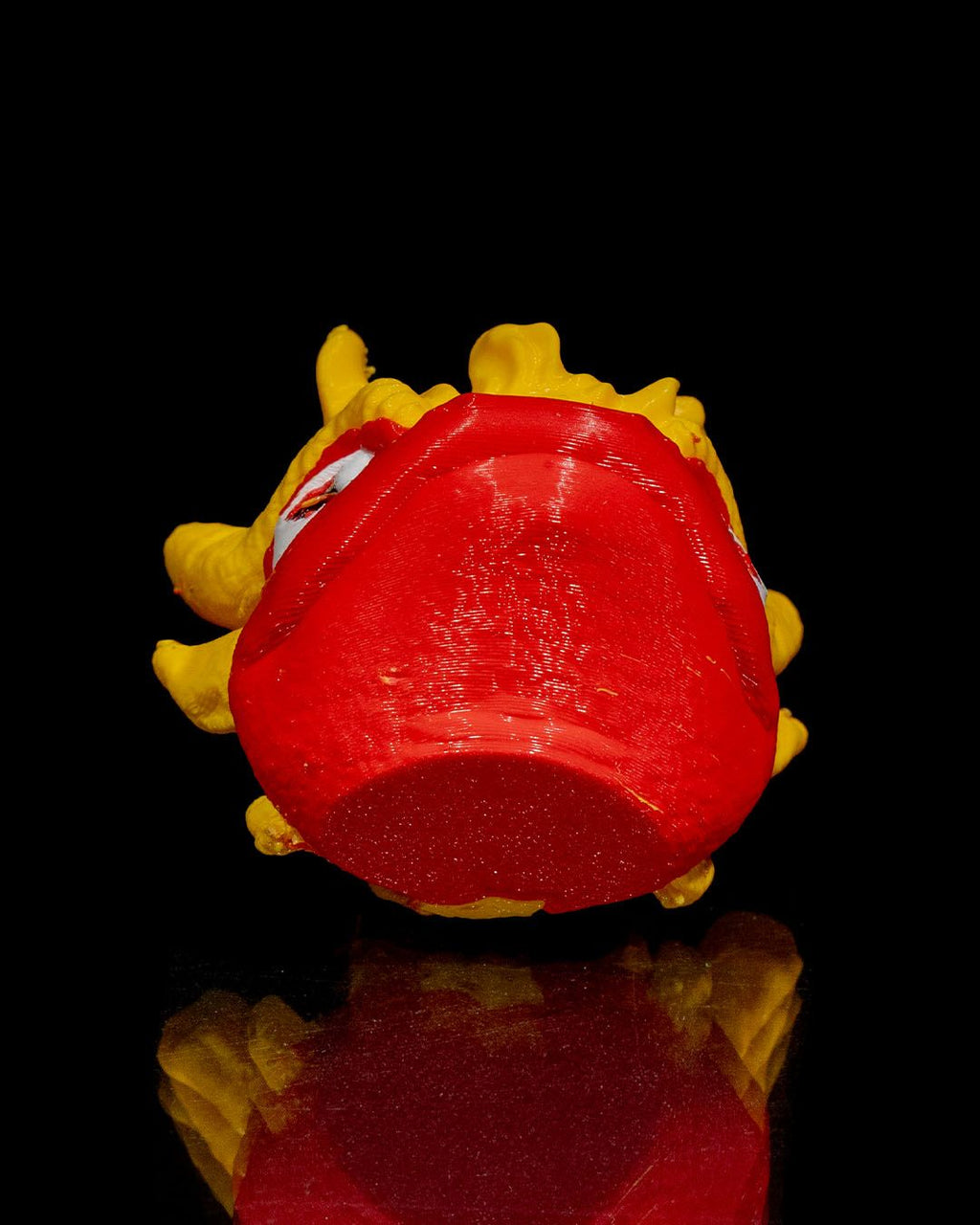 Baby Fire Dragon Keychain