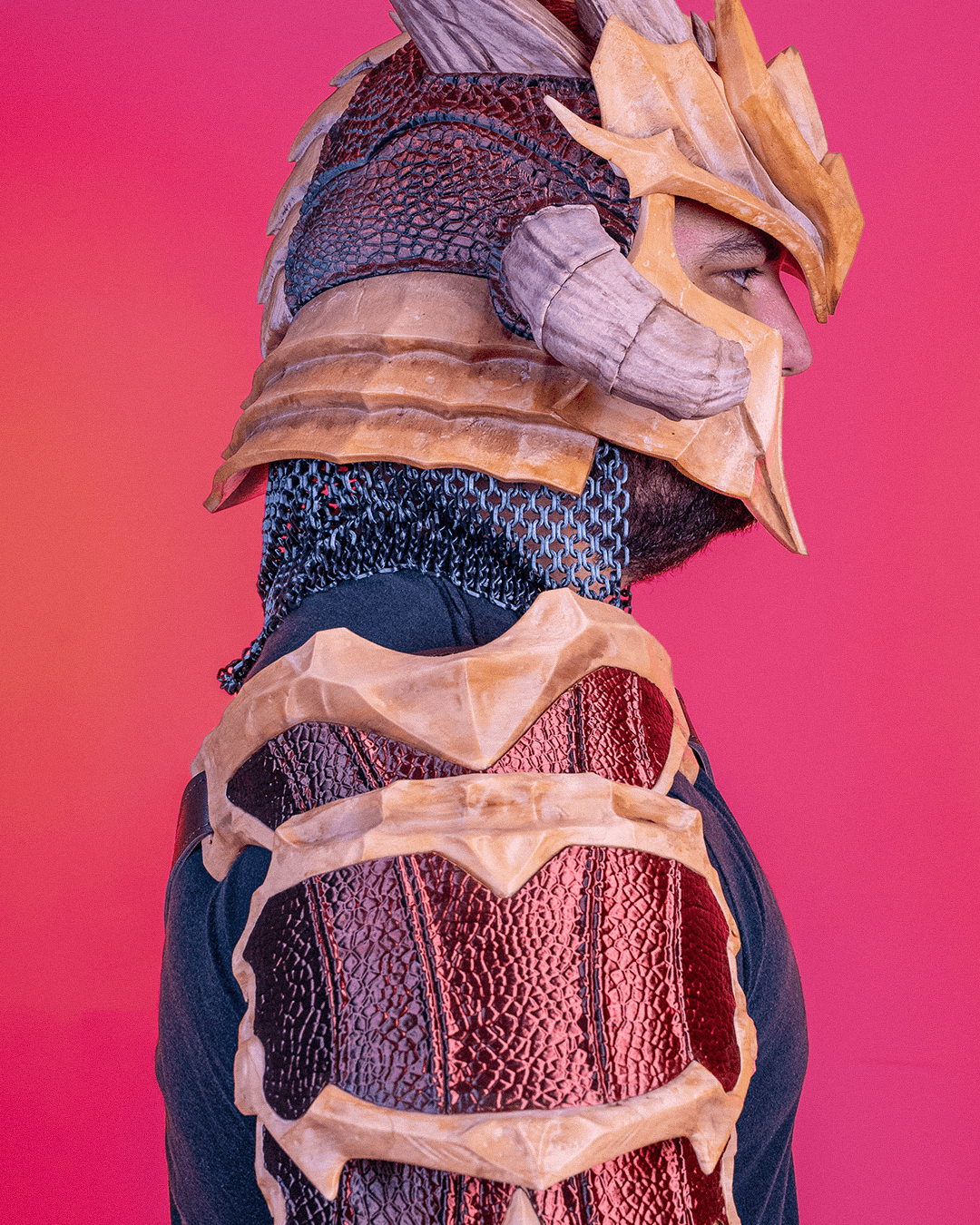 Bonebreaker Shoulder Pad  Painted model  Drop: DROP #286