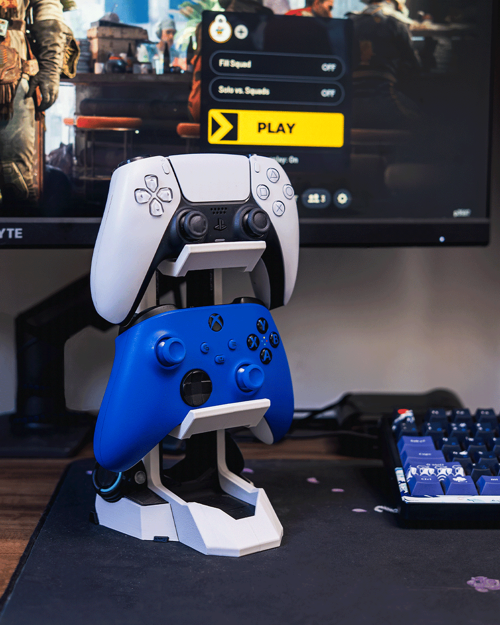 Synchronisation de commande - Support pour manette et casque
