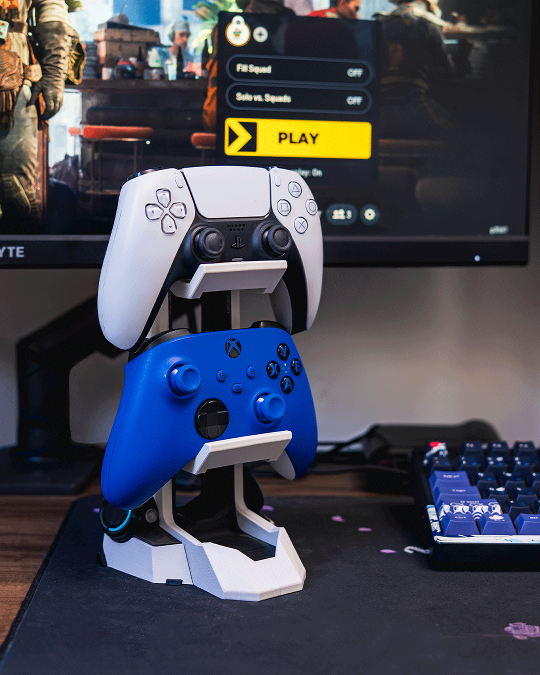 Synchronisation de commande - Support pour manette et casque