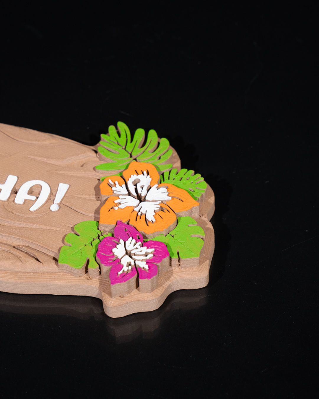 Hawaiian Customizable Plaque