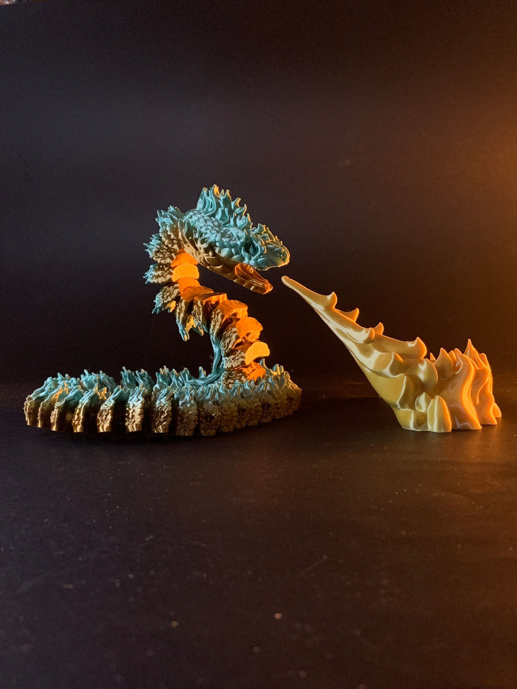 Boitata, the Articulated Fire Snake
