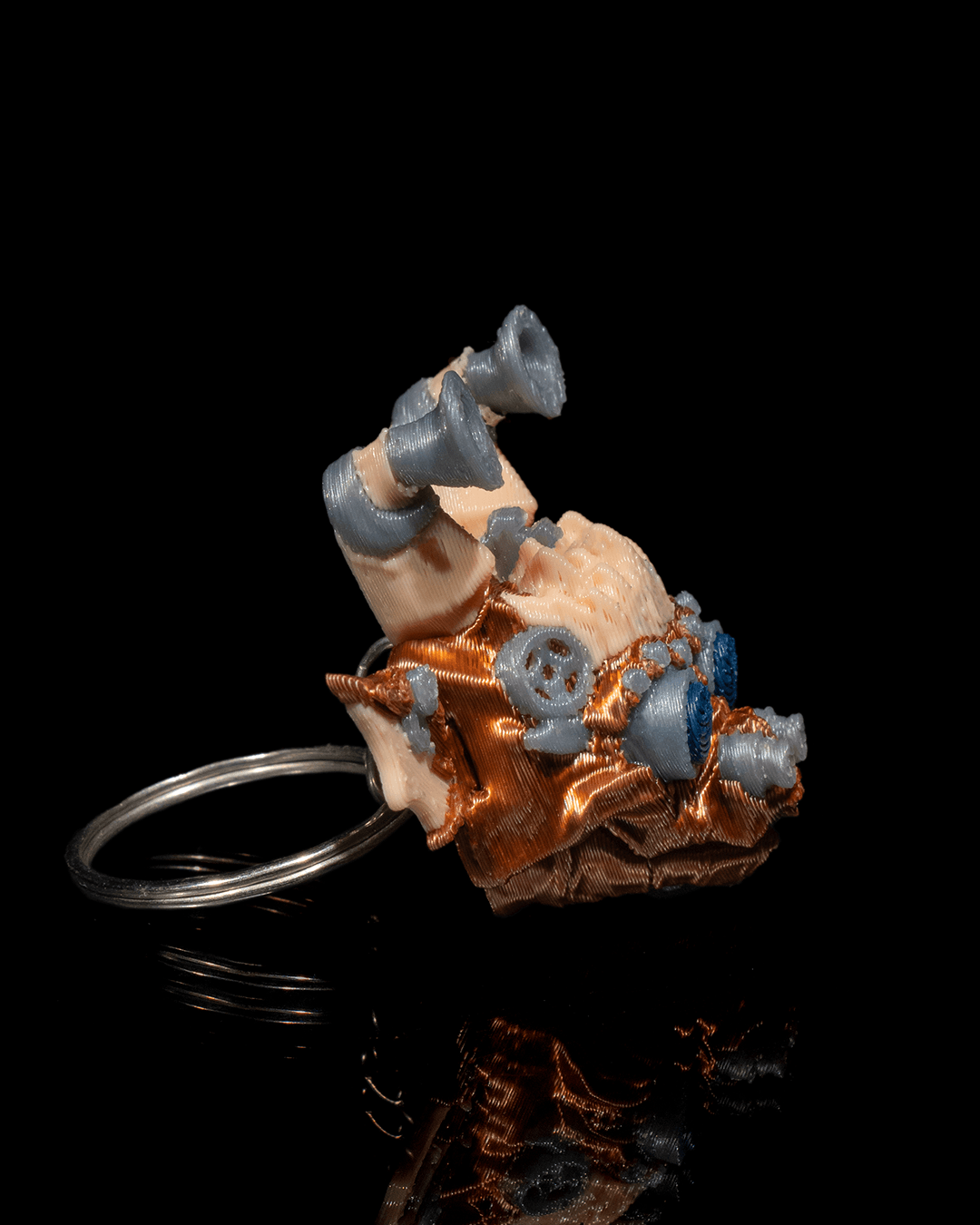 Metal Titan Keychain