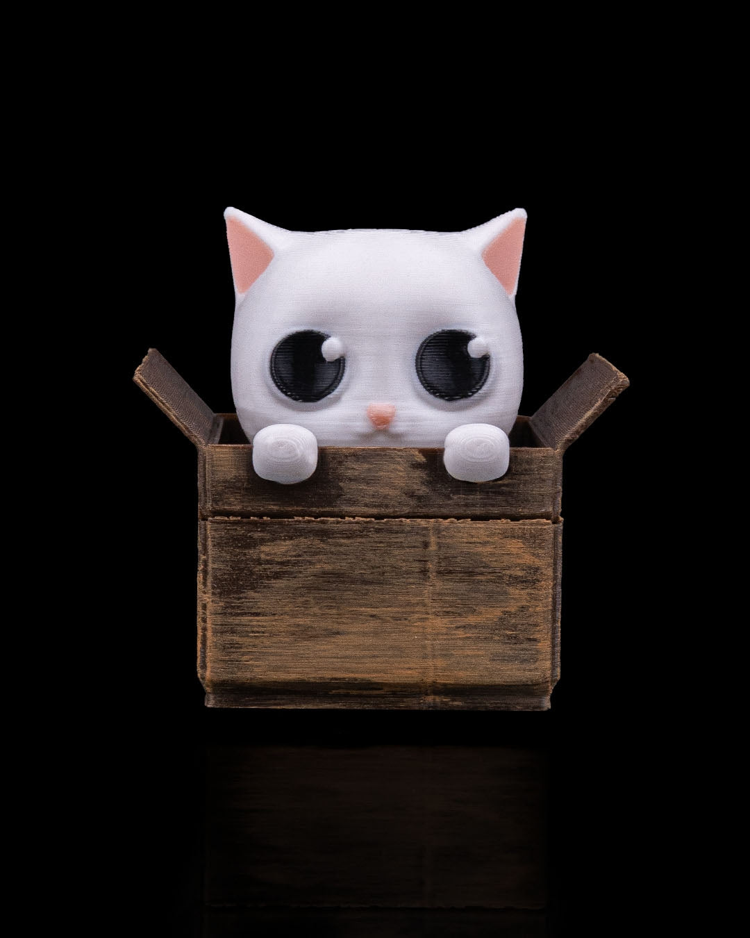 Pet the Cat Fidget & Keychain