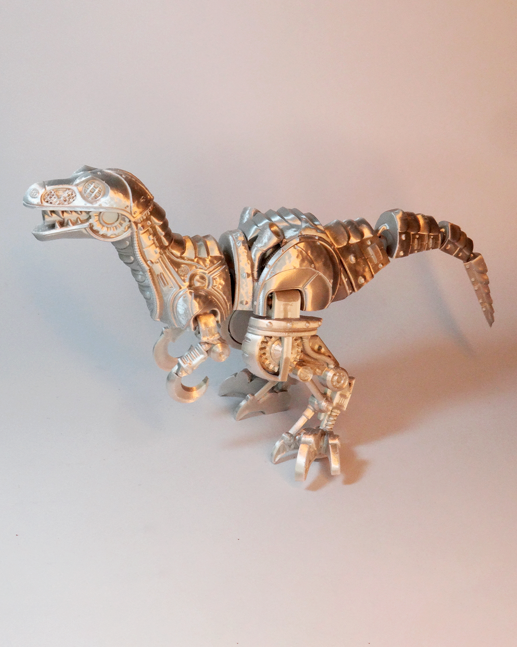 Steampunk Velociraptor