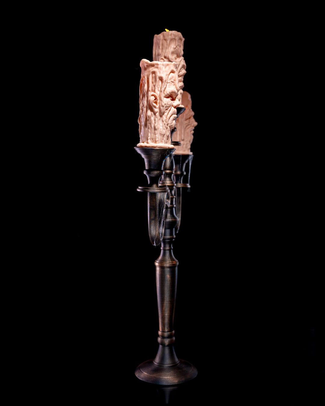 Soul-lit Candlestick