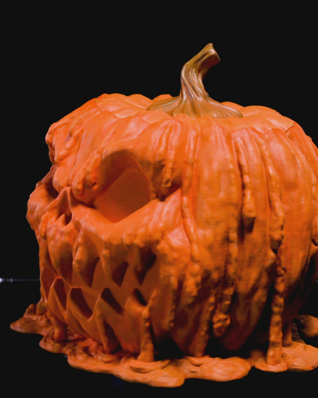 Melting Pumpkin Candy Dispenser