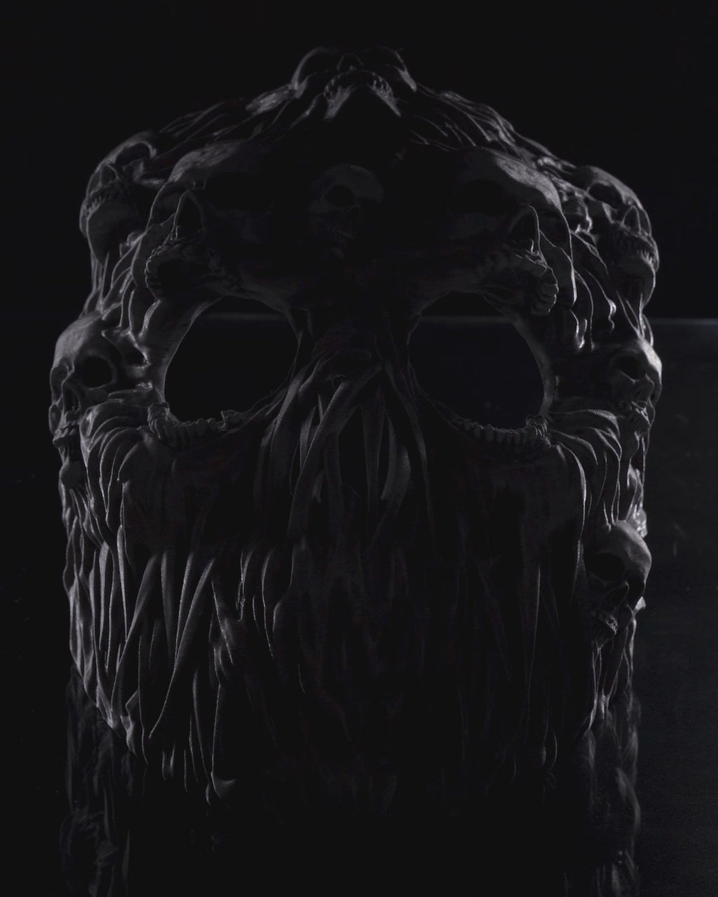 Ghoul Face Halloween Mask