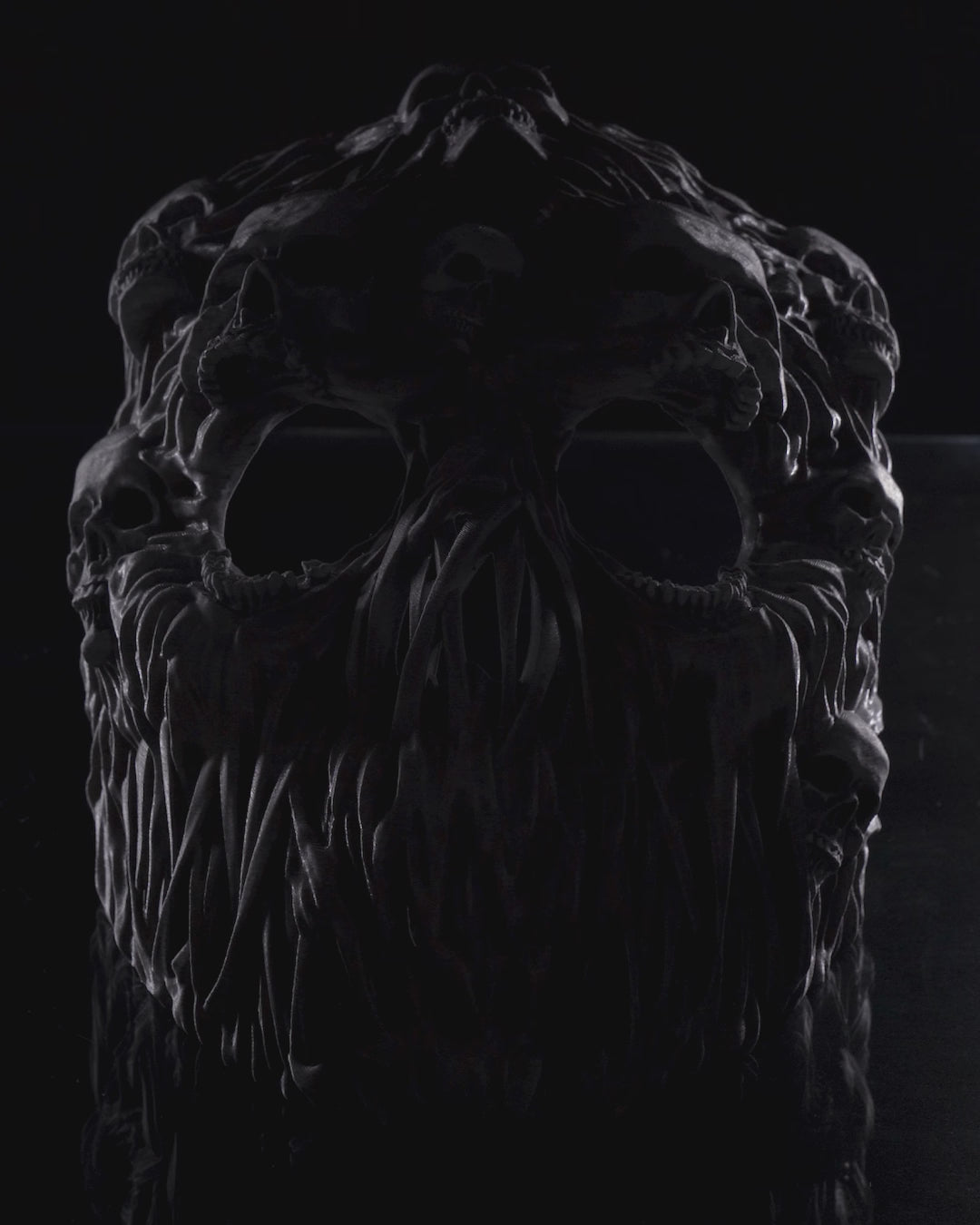 Ghoul Face Halloween Mask