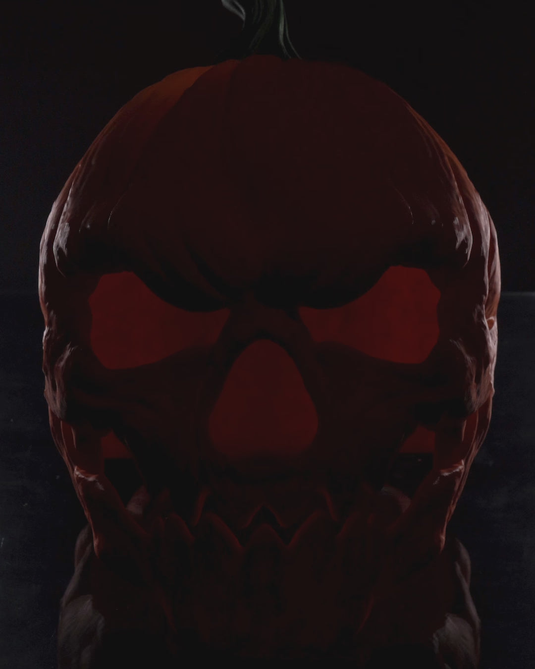 Pumpkin Head Halloween Mask