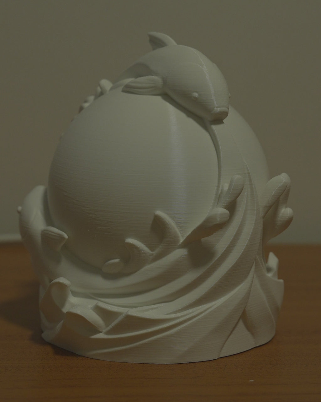 Twin Fish Sphere - Table Lamp